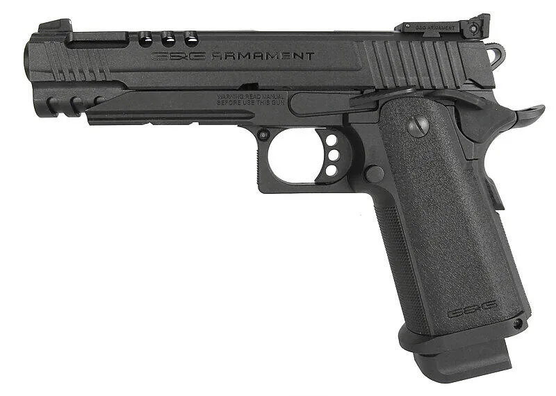 Pistolet 6mm Gpm 1911 Cp - Black Tip-0