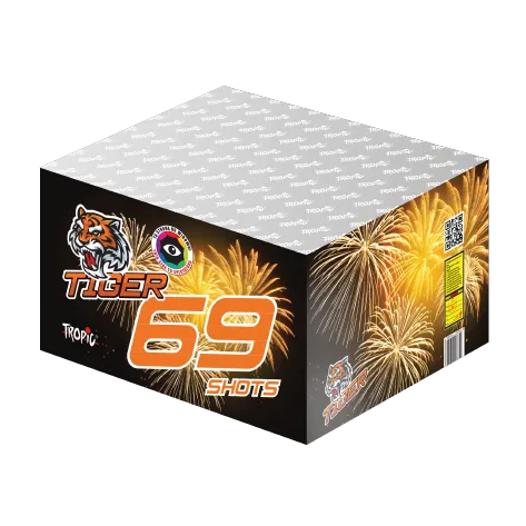 Batterie Artifices Tiger 69 Coups Tb5-0