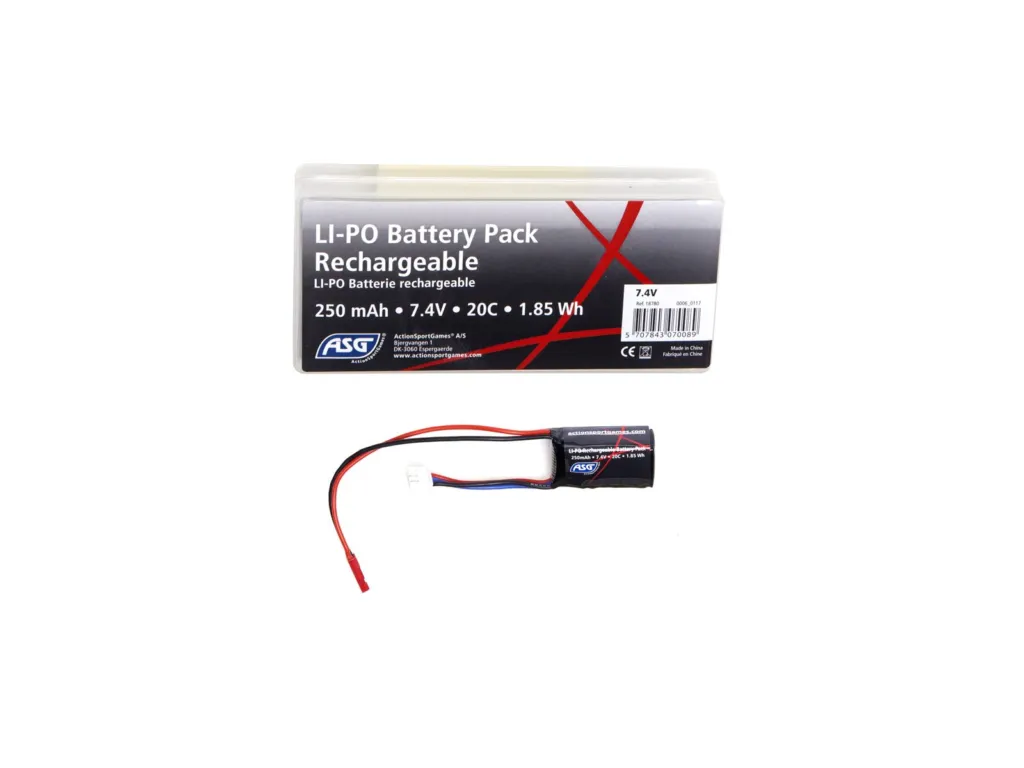 Batterie HPA Airsoft Lipo 2s 7.4v 250mah 20c-0