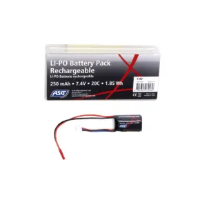Batterie HPA Airsoft Lipo 2s 7.4v 250mah 20c-0