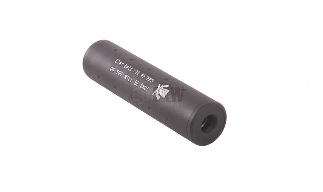 Silencieux Stubyy Skull Noir-0
