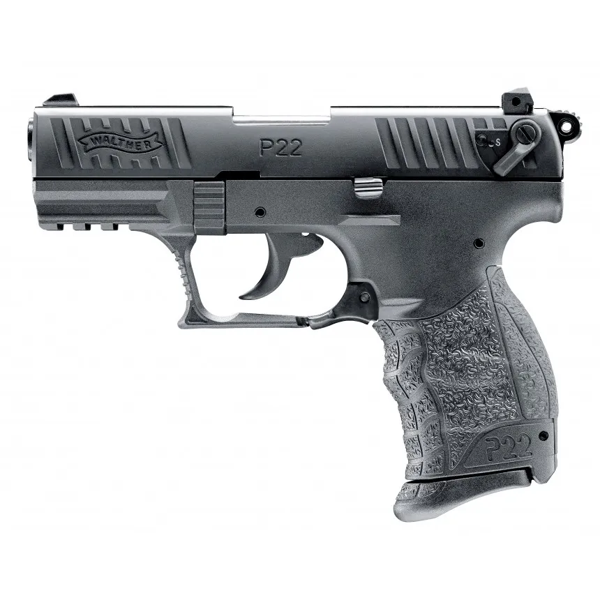 Walther P22q Cal 9 Mm Pak - Black-0
