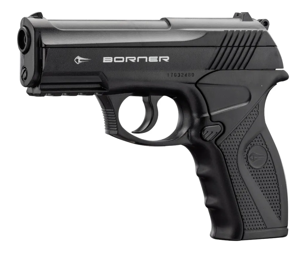 Pistolet Co2 Culasse Fixe Borner C11 Cal. 4.5mm Bb's-0