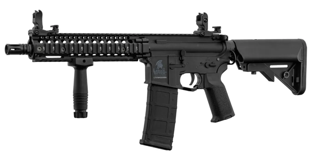 Pack Airsoft Aeg Lt-18 Gen2 Mk18 Noir Pack Complet 1j-0