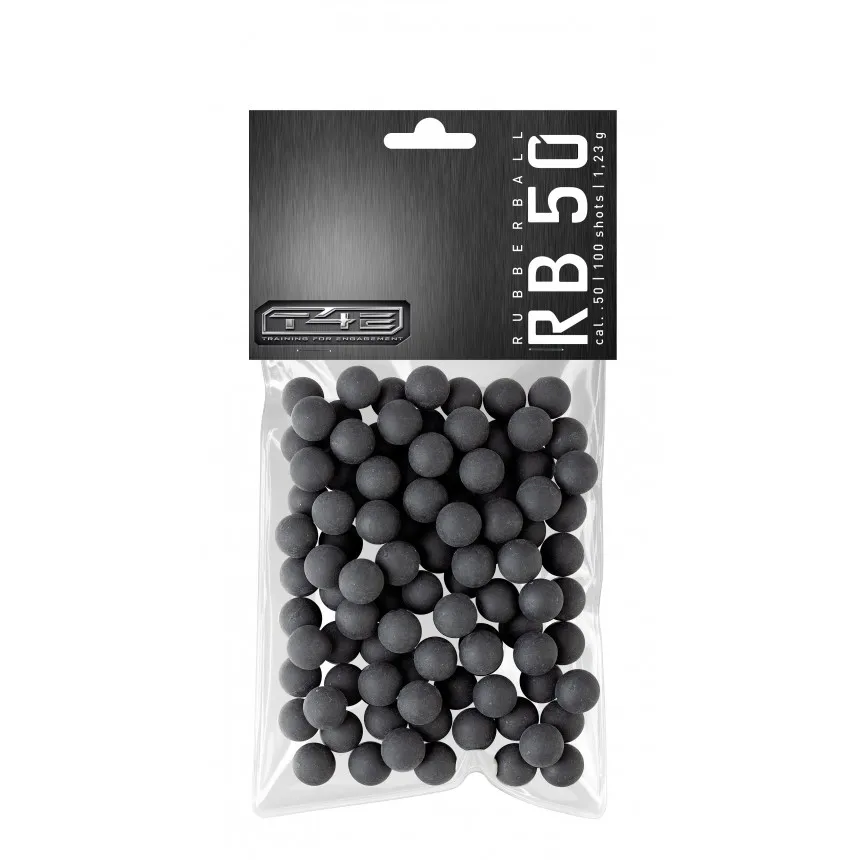 Billes Coutchouc Entrainement Cal. 50 X100 Rb 50-0