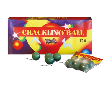 Paquet De 6 Crackling Ball Tc9-0