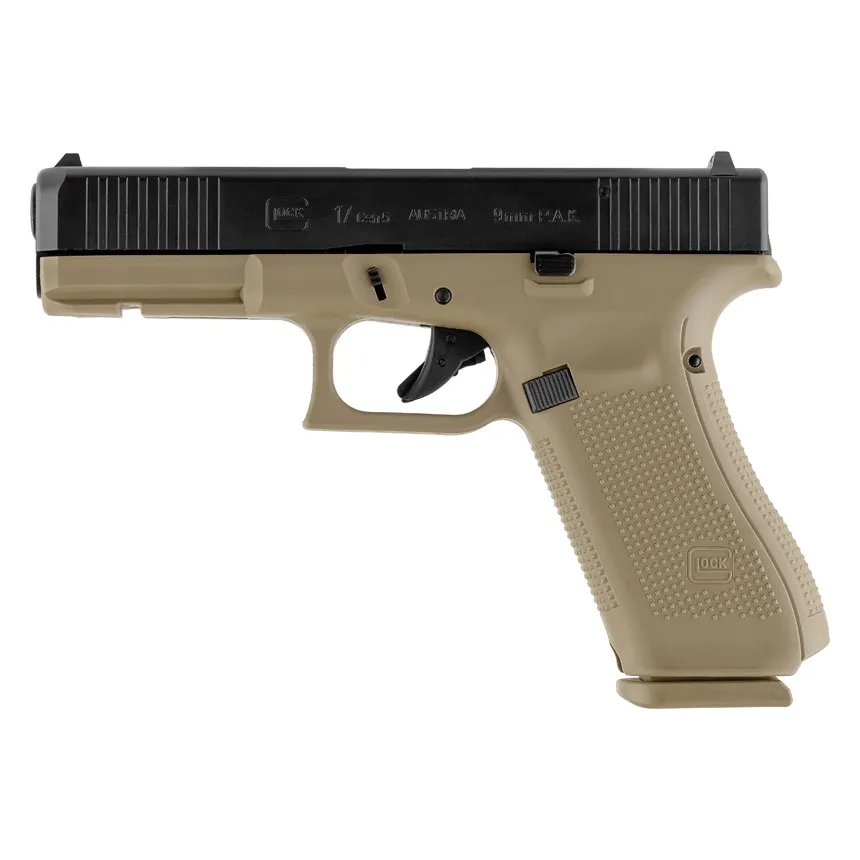 Pistolet À Blanc Glock 17 Gen5 Cal 9 Mm Pak - Coyote-0