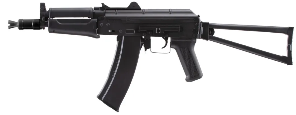 Réplique Aeg Aks-74u Polymer Noir 1,0j-0