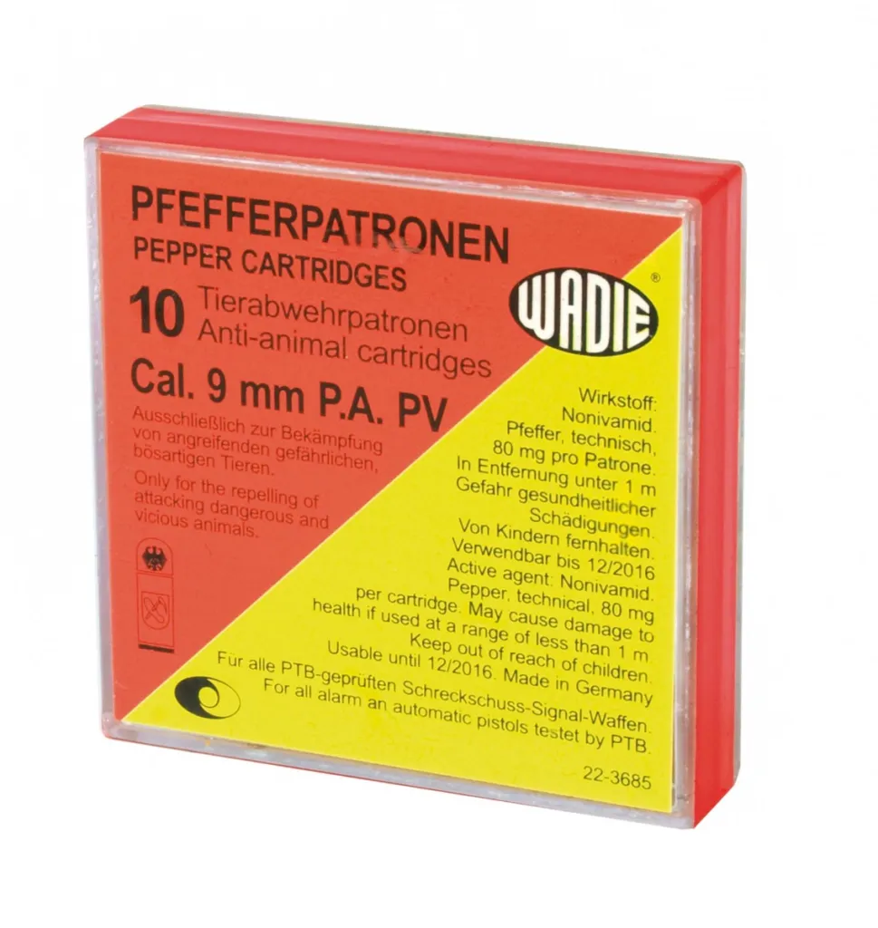 Boîte De 10 Cartouches 9 Mm Pa À Poivre-0