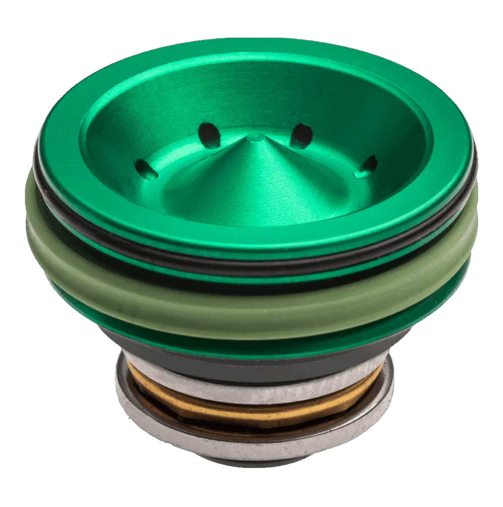 Tête De Piston En Ergal À Roulement Antivide Avec Un Système De Déviation De Pression-0