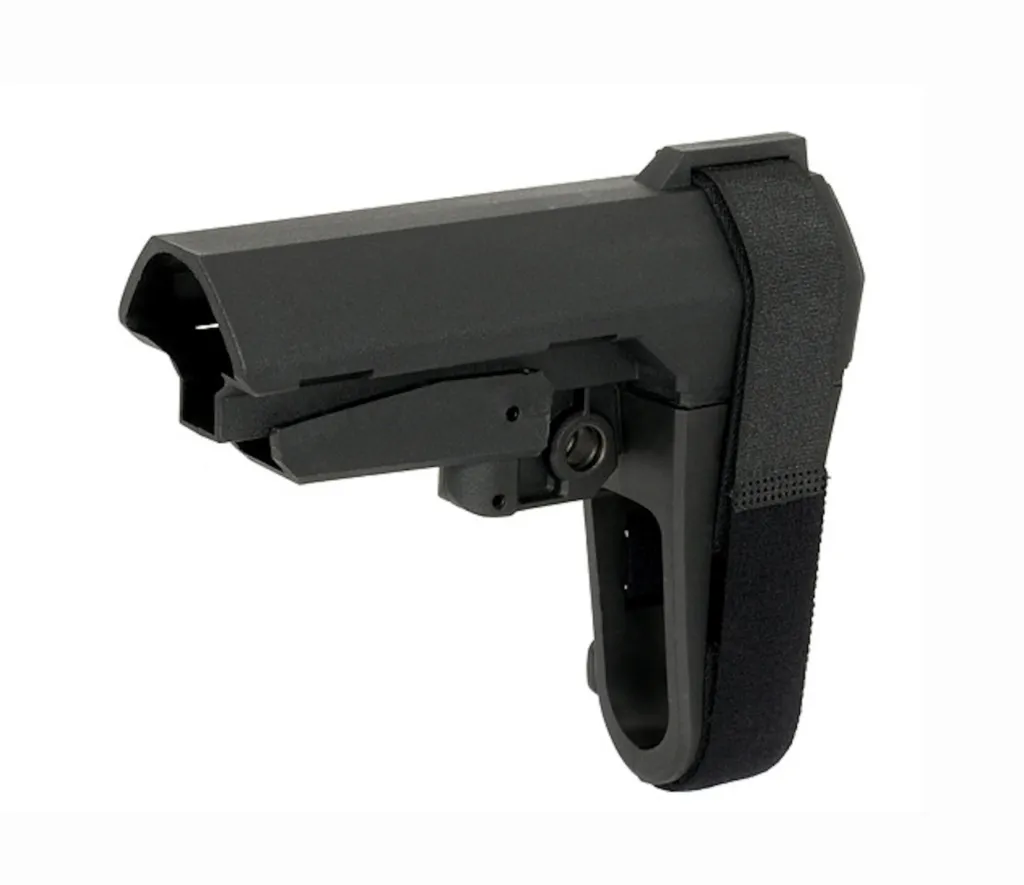 Crosse Minimaliste Noire Pour M4 Aeg-0