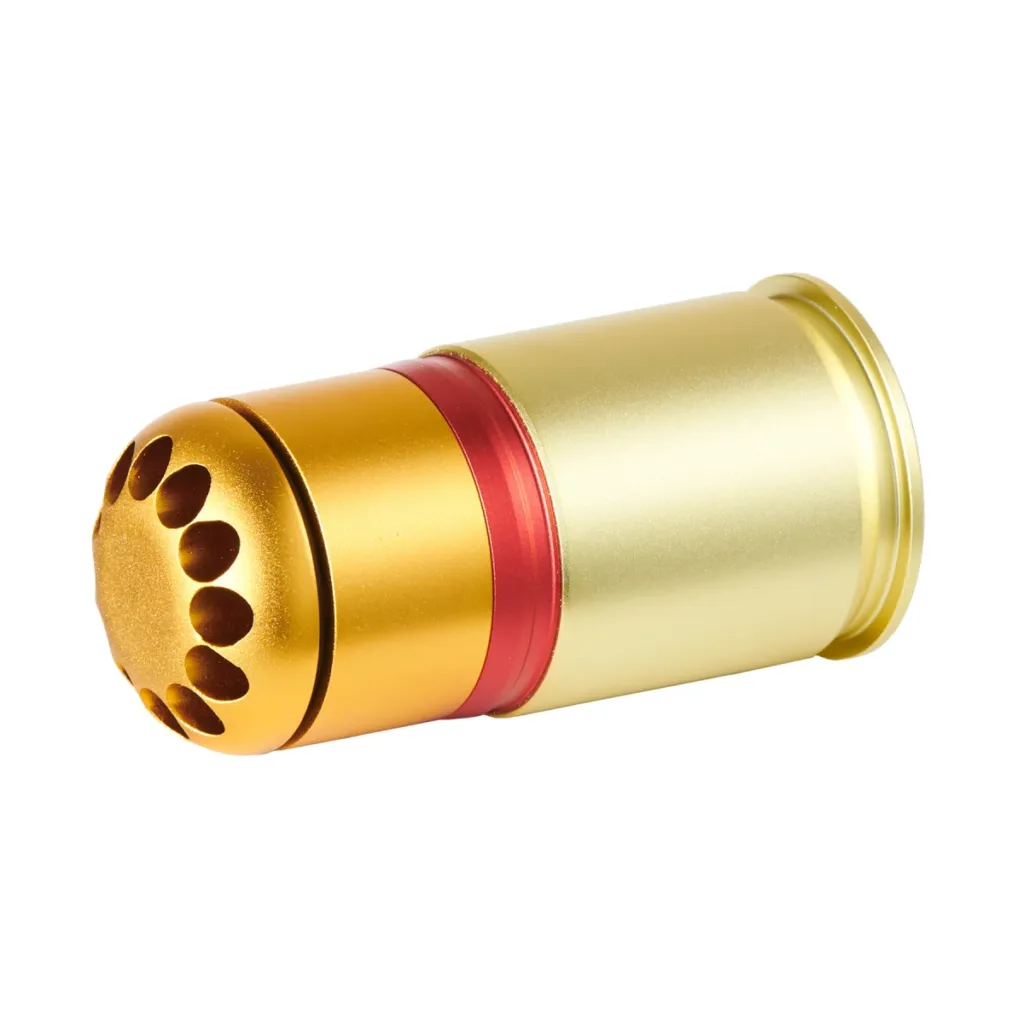 Grenade 40mm À Gaz 60 Bb's Or/Rouge/Orange-0