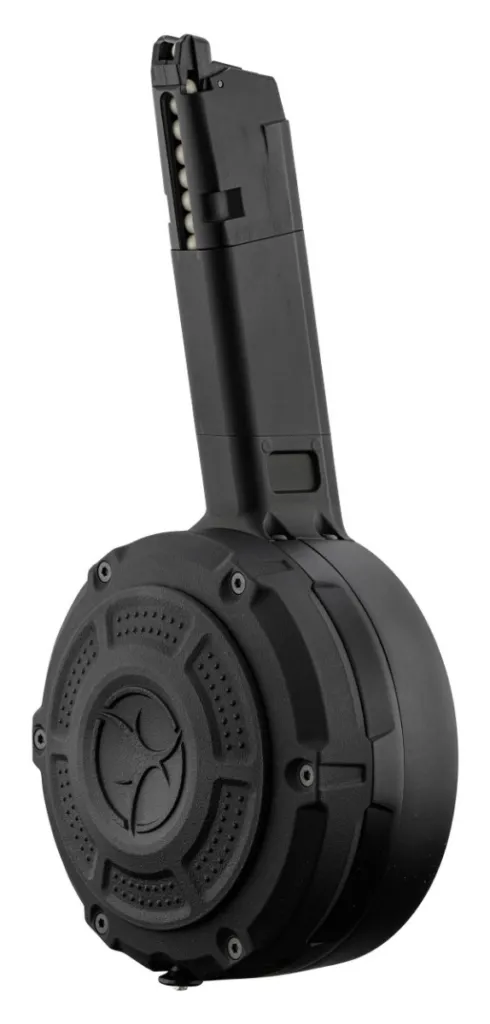 Chargeur Drum Pour Réplique Airsoft Gbb Assassin Aap01 6 Mm-0