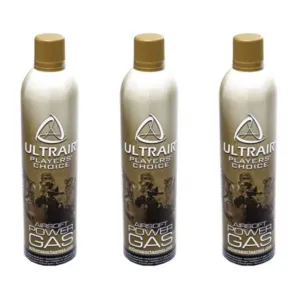 Pack 5 Bouteilles de gaz Airsoft Ultrair 570 Ml-0