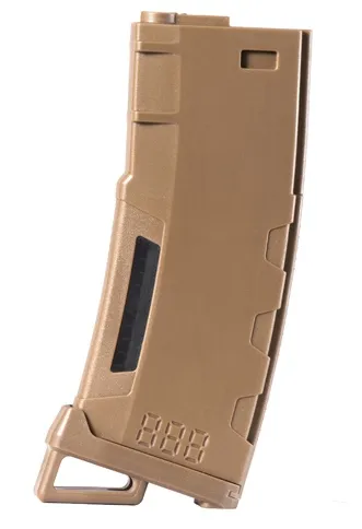 Chargeur Mid-Cap Speed 130 Billes Pour M4 Aeg Tan-0