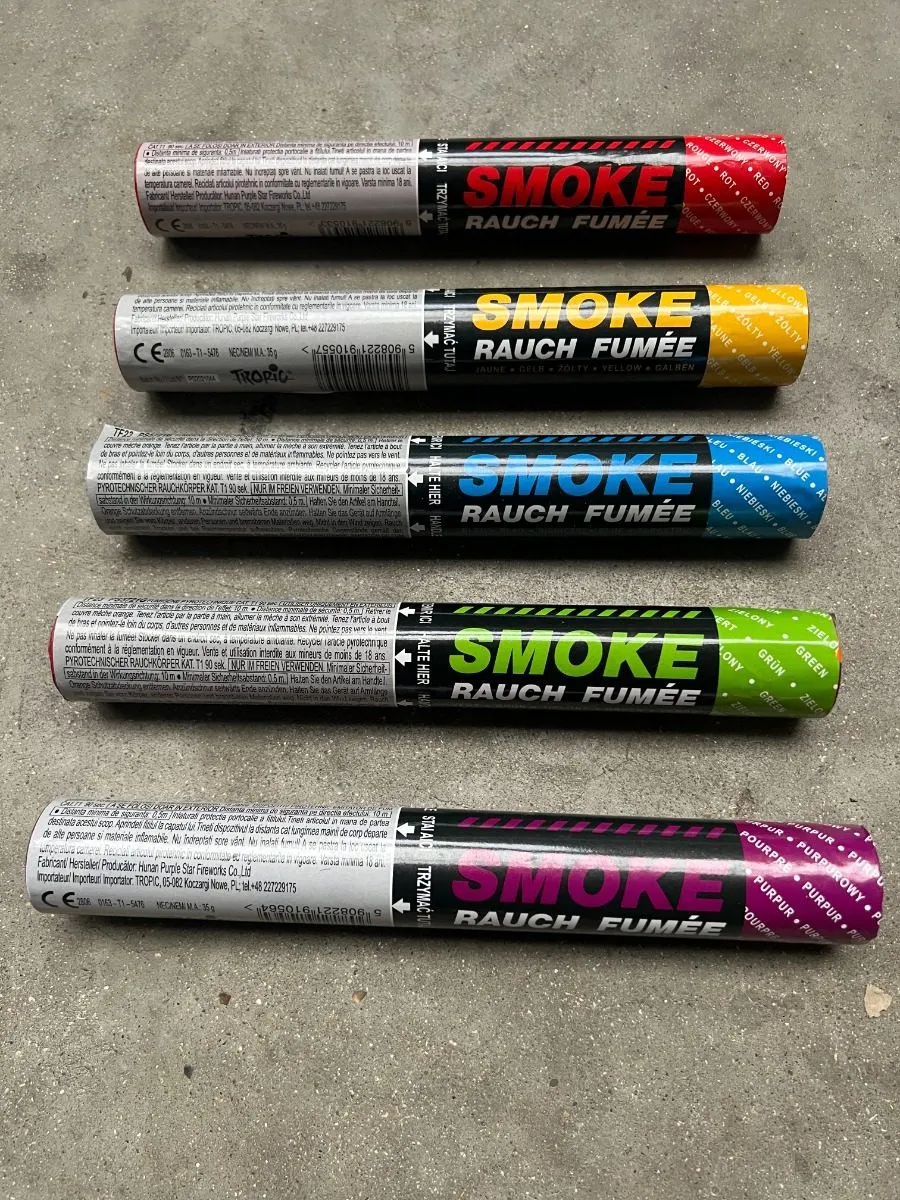 Fumigène À Main Tf23 90 Sec 5 Coloris-0