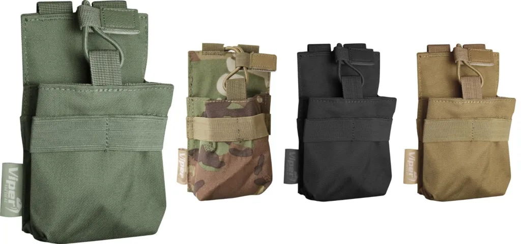 Poche Molle Pour Radio Et Gps Viper Noir-0