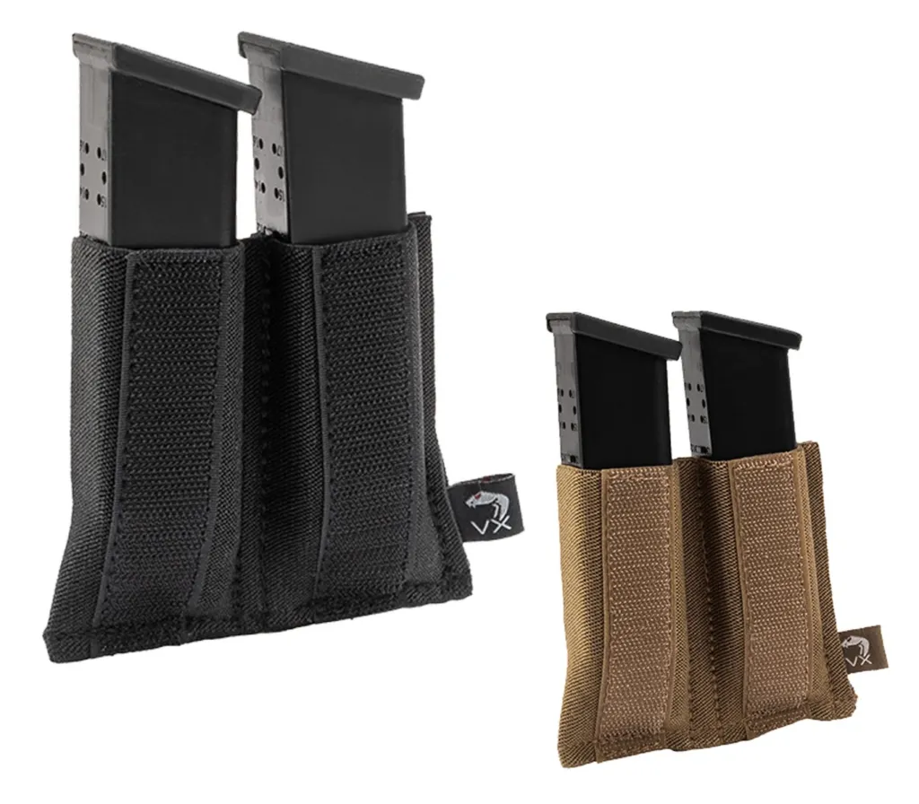 Porte Chargeur Double Vx Pistol Viper Noir-0