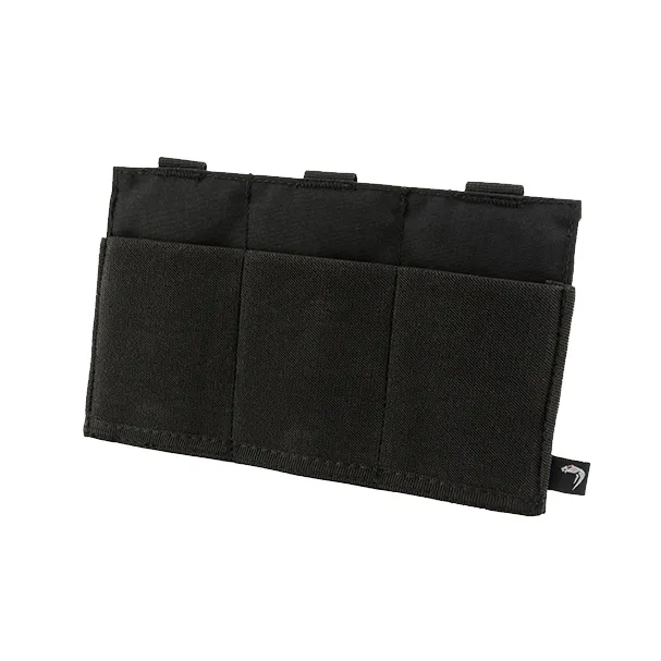 Triple Poche Mag Plate Viper Noir-0