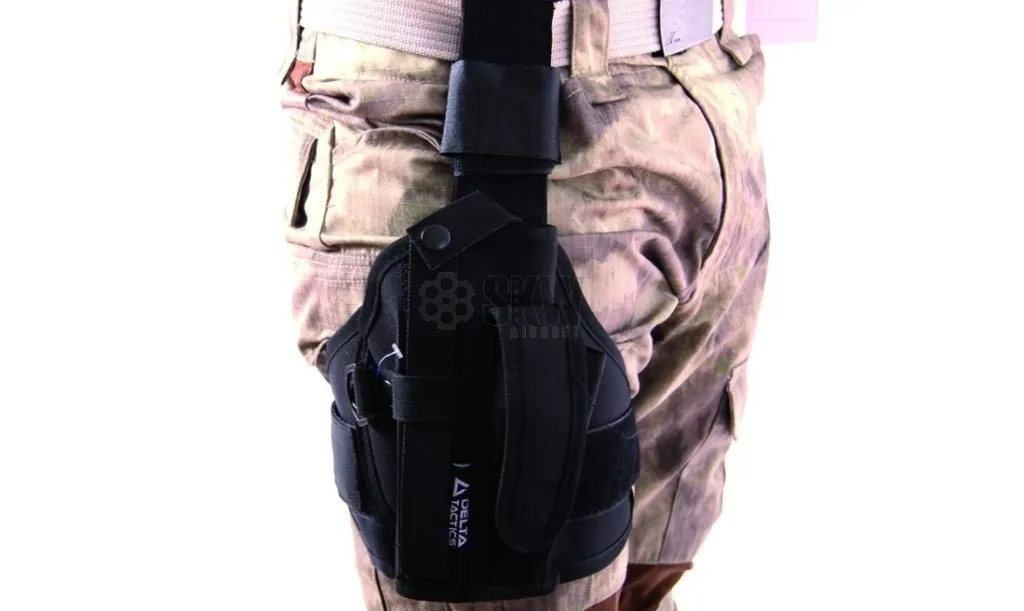 Holster De Cuisse Universel Compact Noir-0