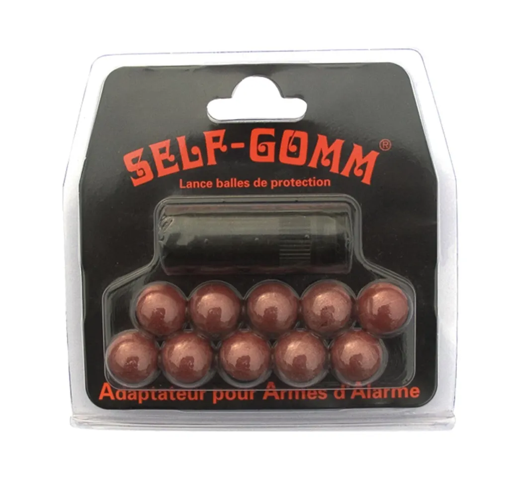 Adaptateur Pour Armes D'alarme + 10 Projectiles M9 X 1.0 -self Gomm-0
