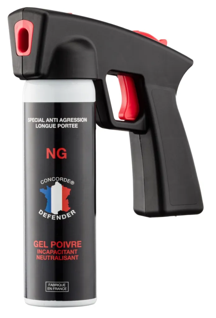 Aérosol Gel Poivre 100 Ml Avec Poignée - Nouvelle Génération-0