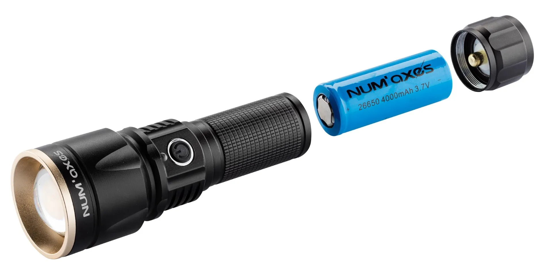 Lampe Tactique Rechargeable Num'axes Led 1000 Lumens-464279