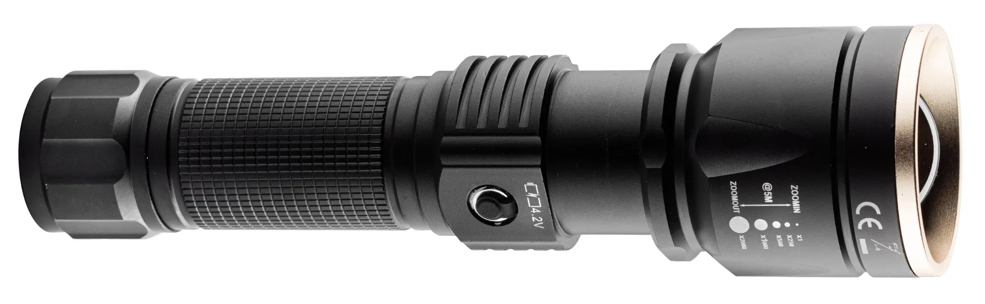 Lampe Tactique Rechargeable Num'axes Led 1000 Lumens-464282