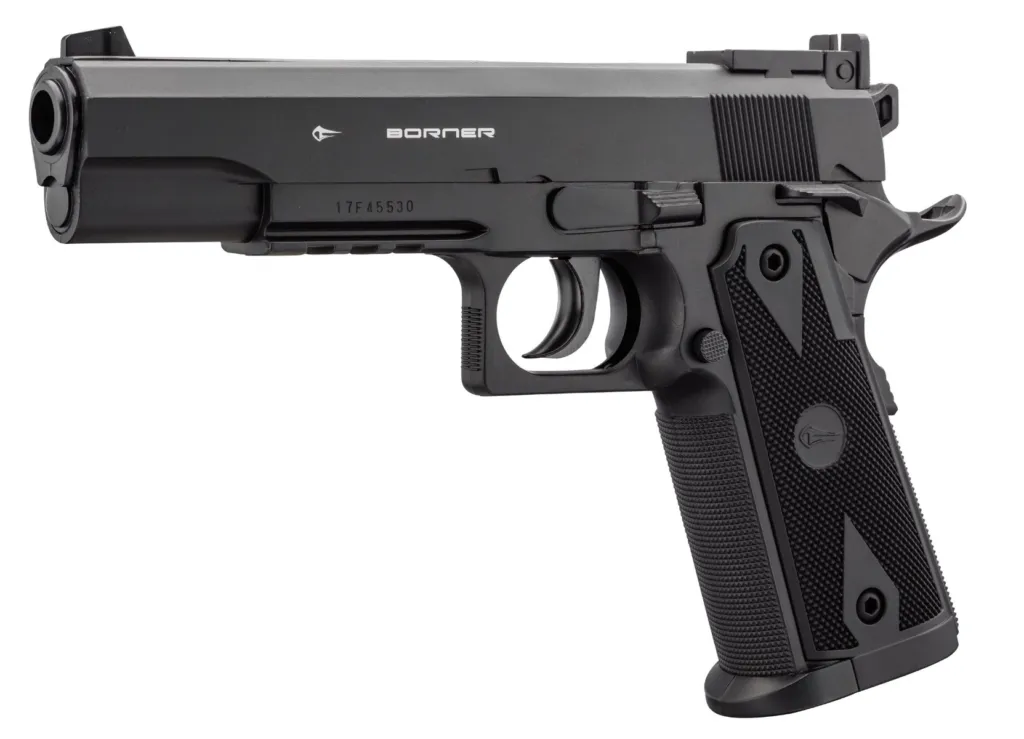 Pistolet CO2 culasse fixe BORNER POWERWIN 304 cal. 4.5mm BB's-0