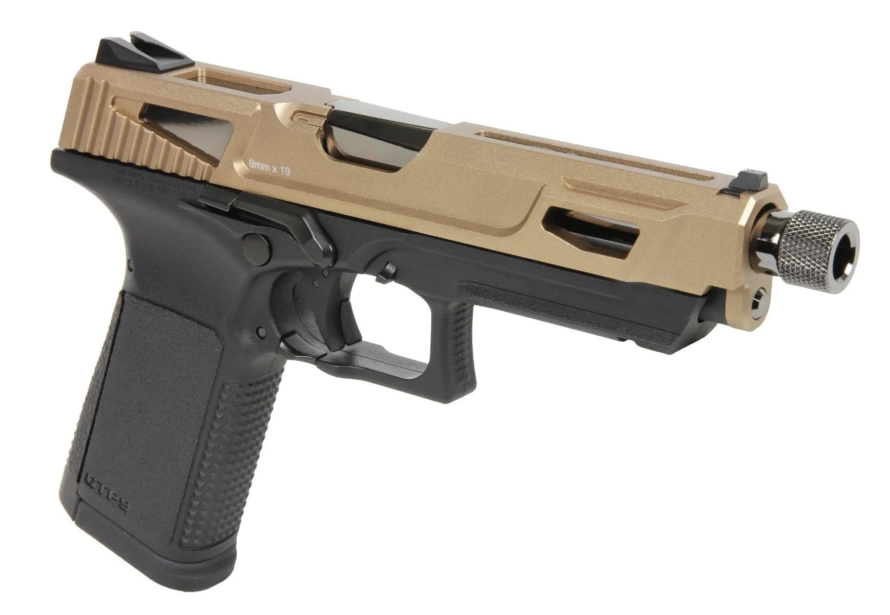 Réplique GBB pistolet GTP9 gaz 0,9J MS DST Gold-464527