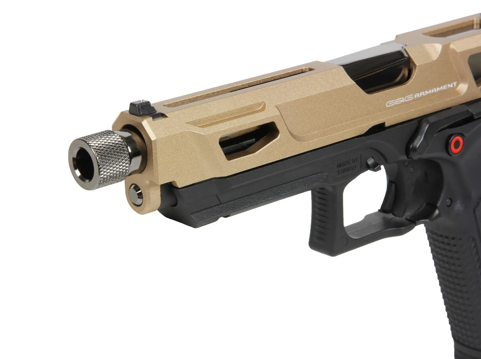 Réplique GBB pistolet GTP9 gaz 0,9J MS DST Gold-464529