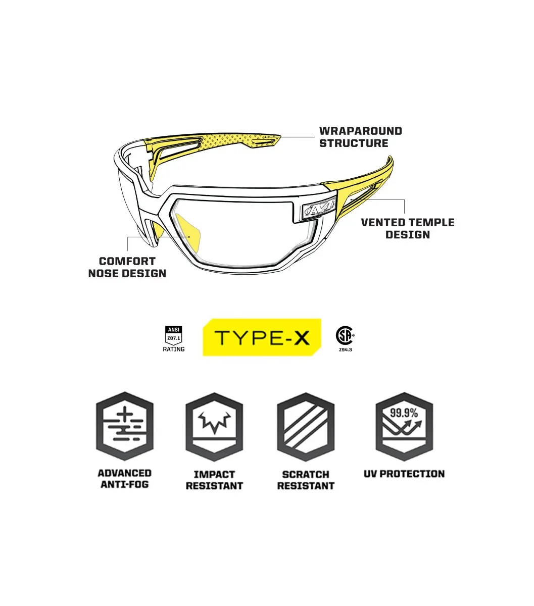 Lunettes Type-x Verre Transparent Mechanix-464599