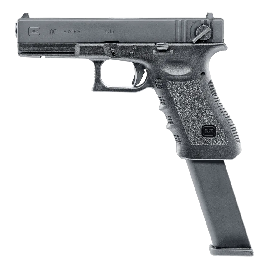 Pistolet Airsoft Glock 18c Gaz Full Auto