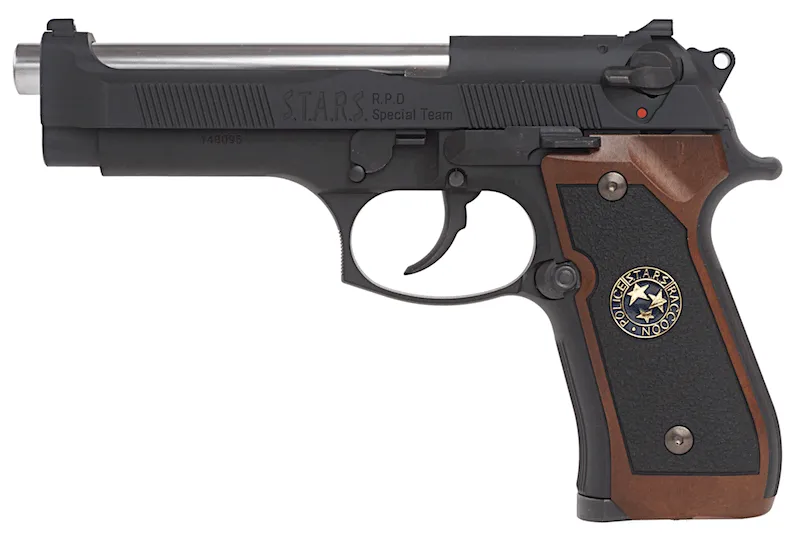 Réplique Gbb M92f Biohazard Samurai Edge Hi Grade 0,8j-0