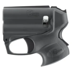 Pistolet pgs 2 kit black p2p avec lampe 200 lumens intégrée et bombe au poivre-0