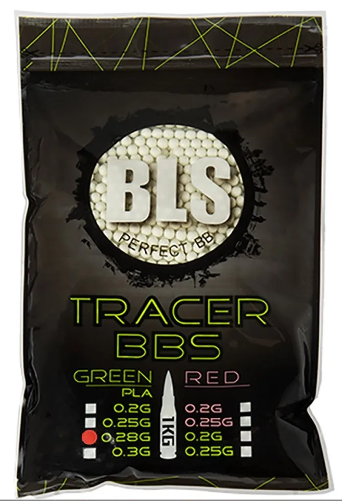 Billes Bio 0.28g Tracantes Vertes en Sachet De 3500-0