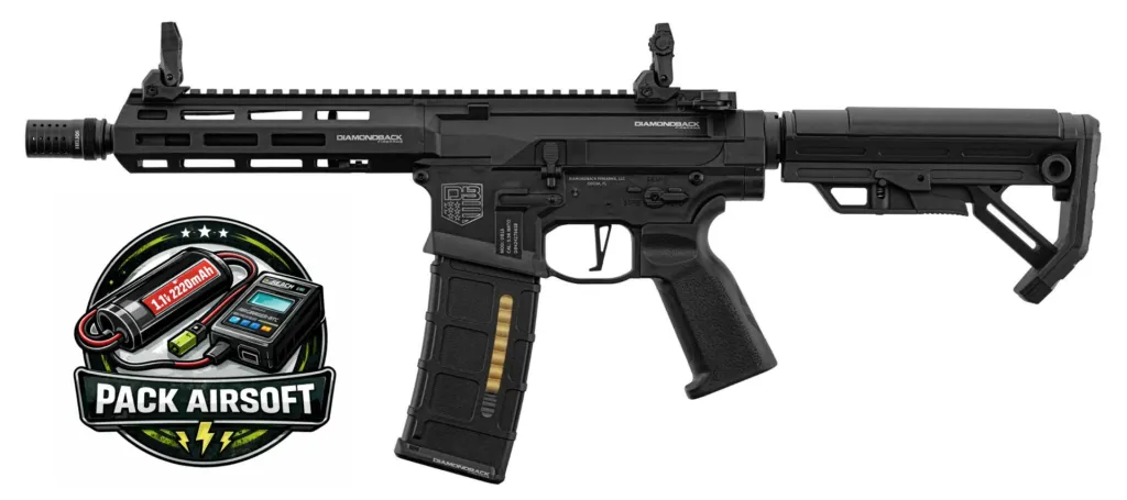 Réplique Aeg Diamondback Db15 Ap305 7'' - Noir Bo-0