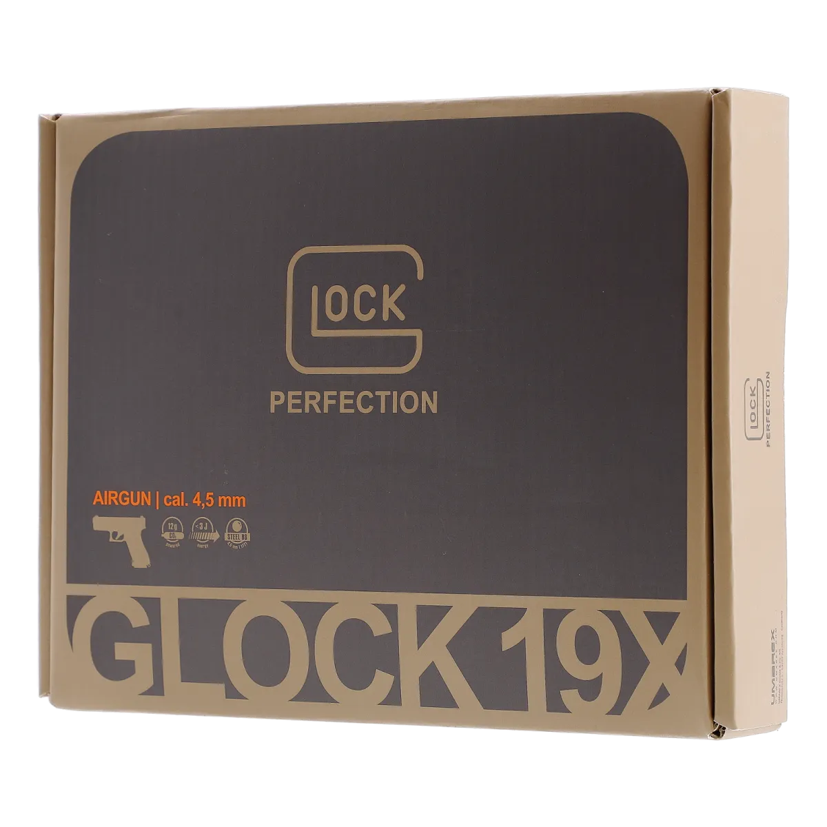 Pist Glock 19x Co2 Cal Bb/4.5 - Coyote - 19 Coups-465097