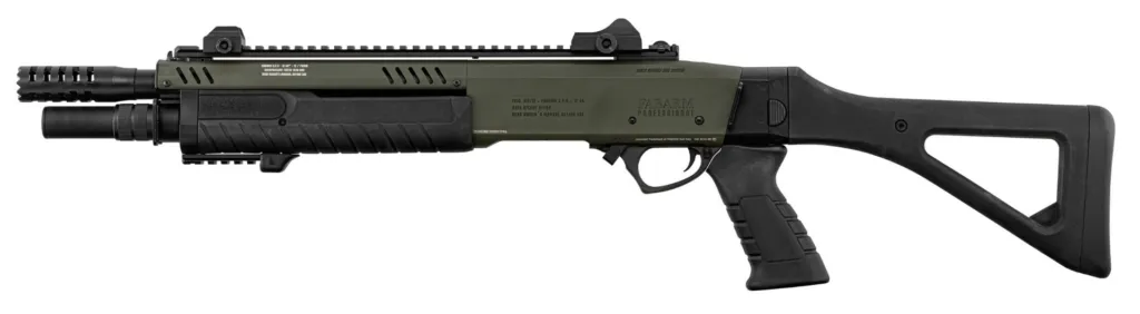 Réplique fusil à pompe FABARM STF12 Compact OD Gaz-0
