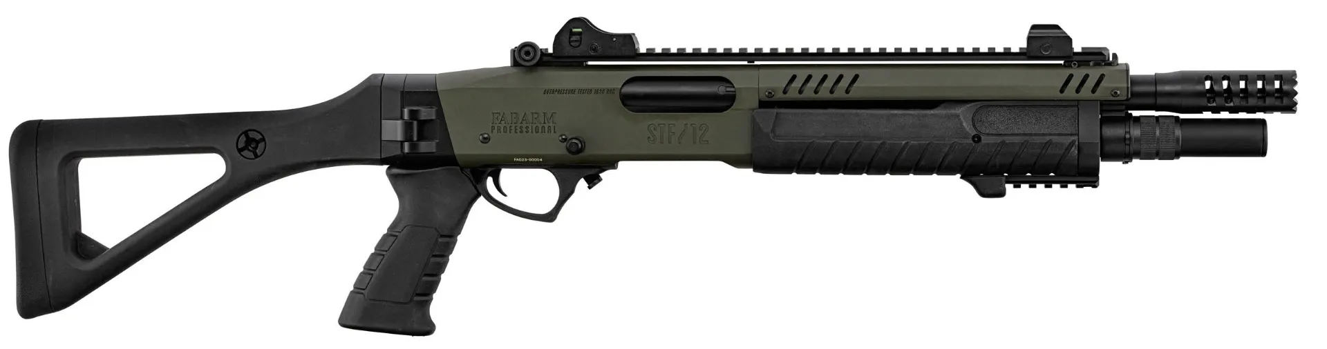 Réplique fusil à pompe FABARM STF12 Compact OD Gaz-465052