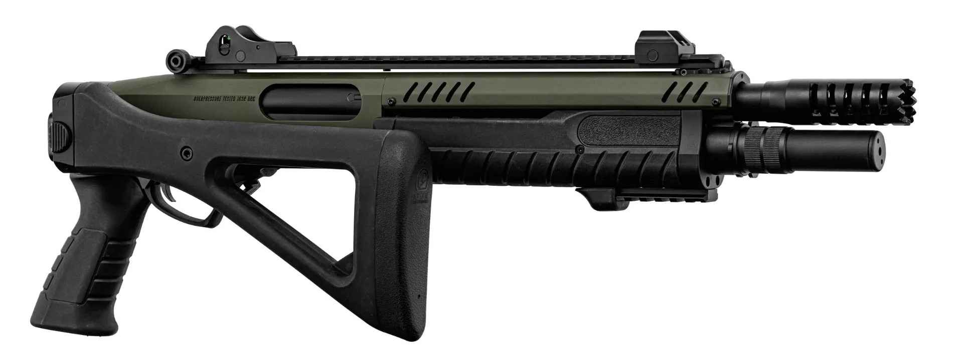 Réplique fusil à pompe FABARM STF12 Compact OD Gaz-465055