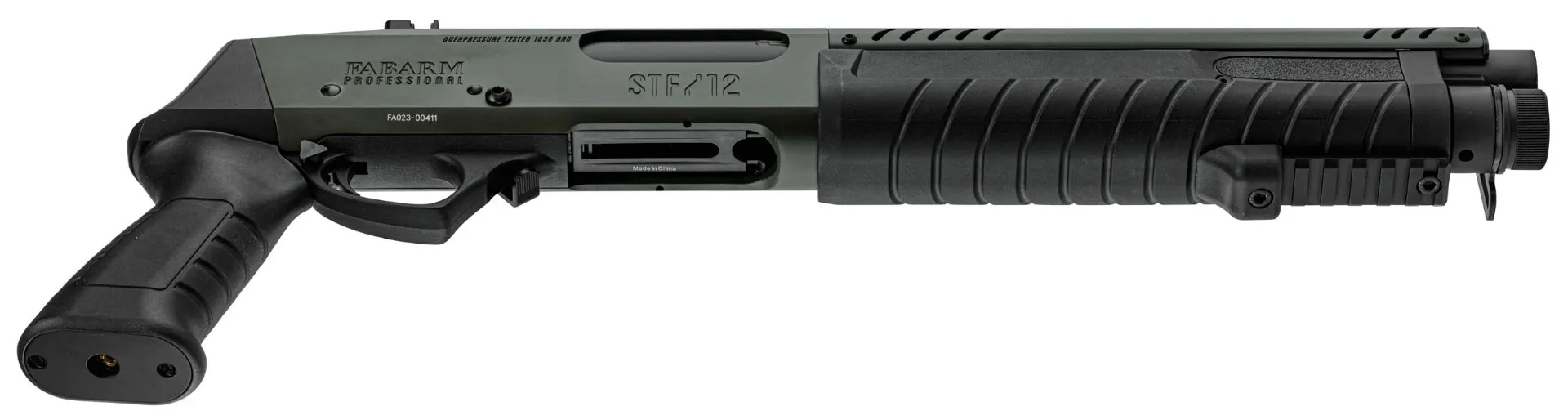 Réplique fusil à pompe FABARM STF12 Short Initial OD Gaz-465018