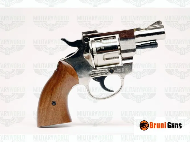 Revolver à Blanc Bruni Jaguar Olympic Chrome-0