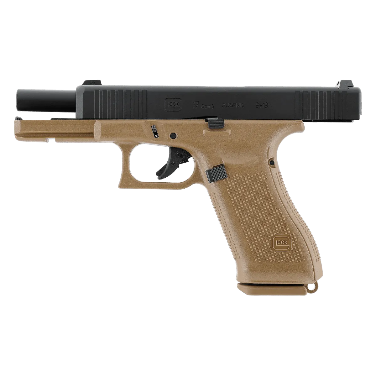 Glock 17 Airsoft Gen5 Bbs 6mm Gaz French Edition TAN, photo 3