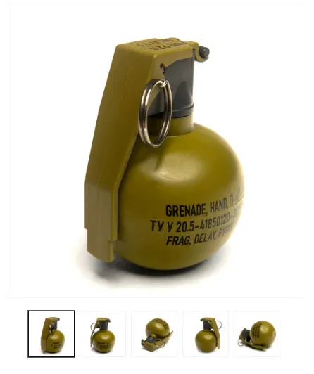 Grenade Airsoft P67-G NATO Airsoft graine de pois-0