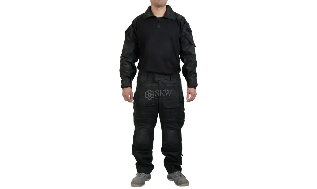 Uniforme Combat Multicam Black-0