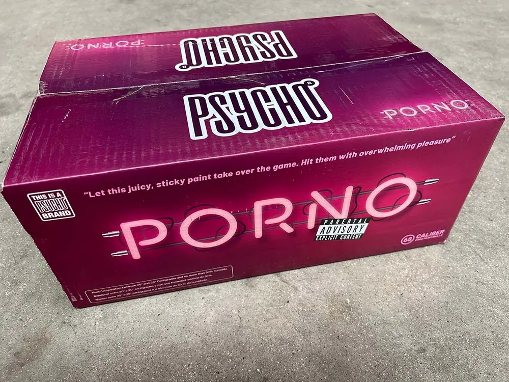 PORNO Billes Paintball Carton de 2000-0