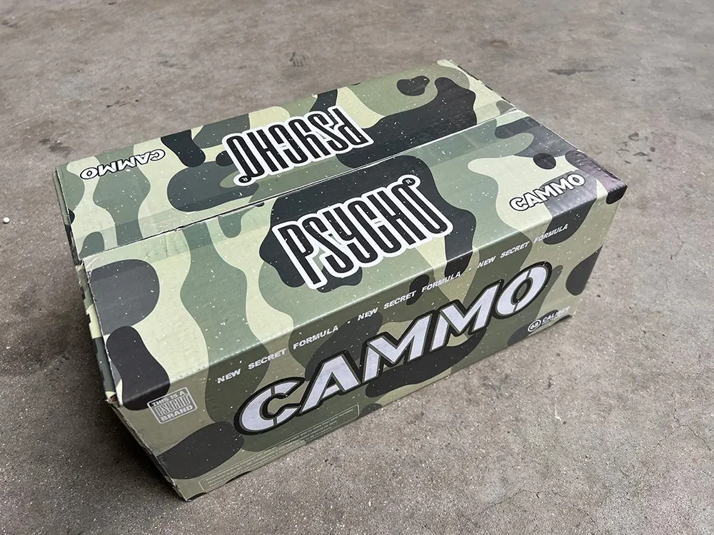 PSYCHO CAMO Billes Paintball Carton de 2000-0