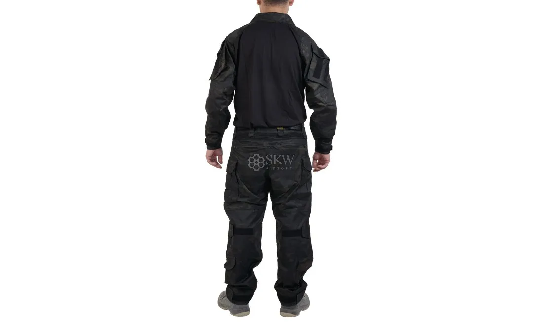 Delta Tactics Uniforme Combat Multicam Black Taille S-465612