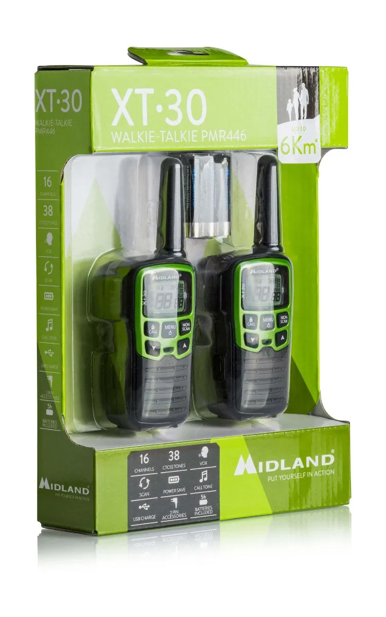 Paire De Talkies Walkies Xt30 Pmr 446-465565